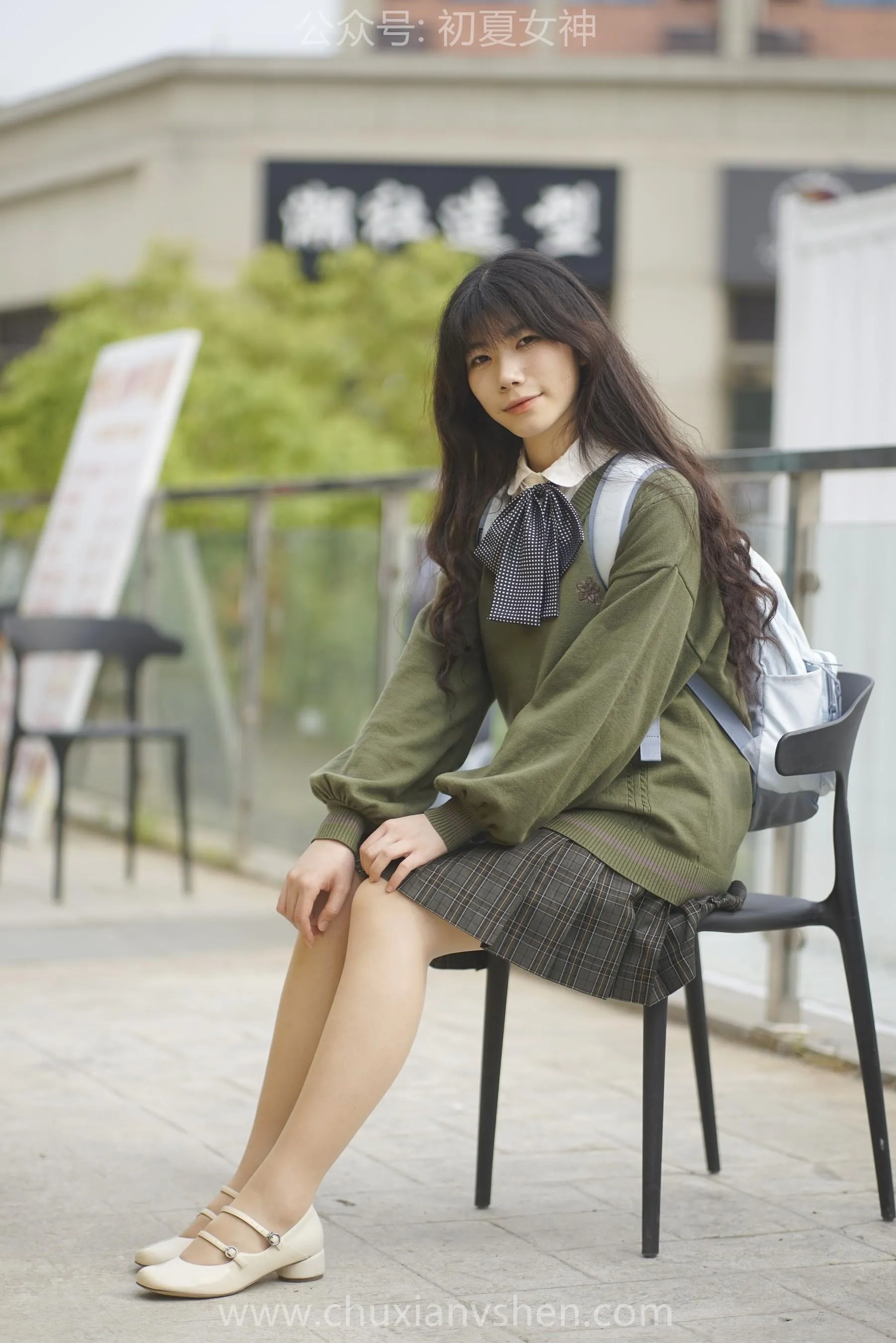 初夏女神 NO.064 欢欢 新晋学妹-学妹的一天 [164P]插图5